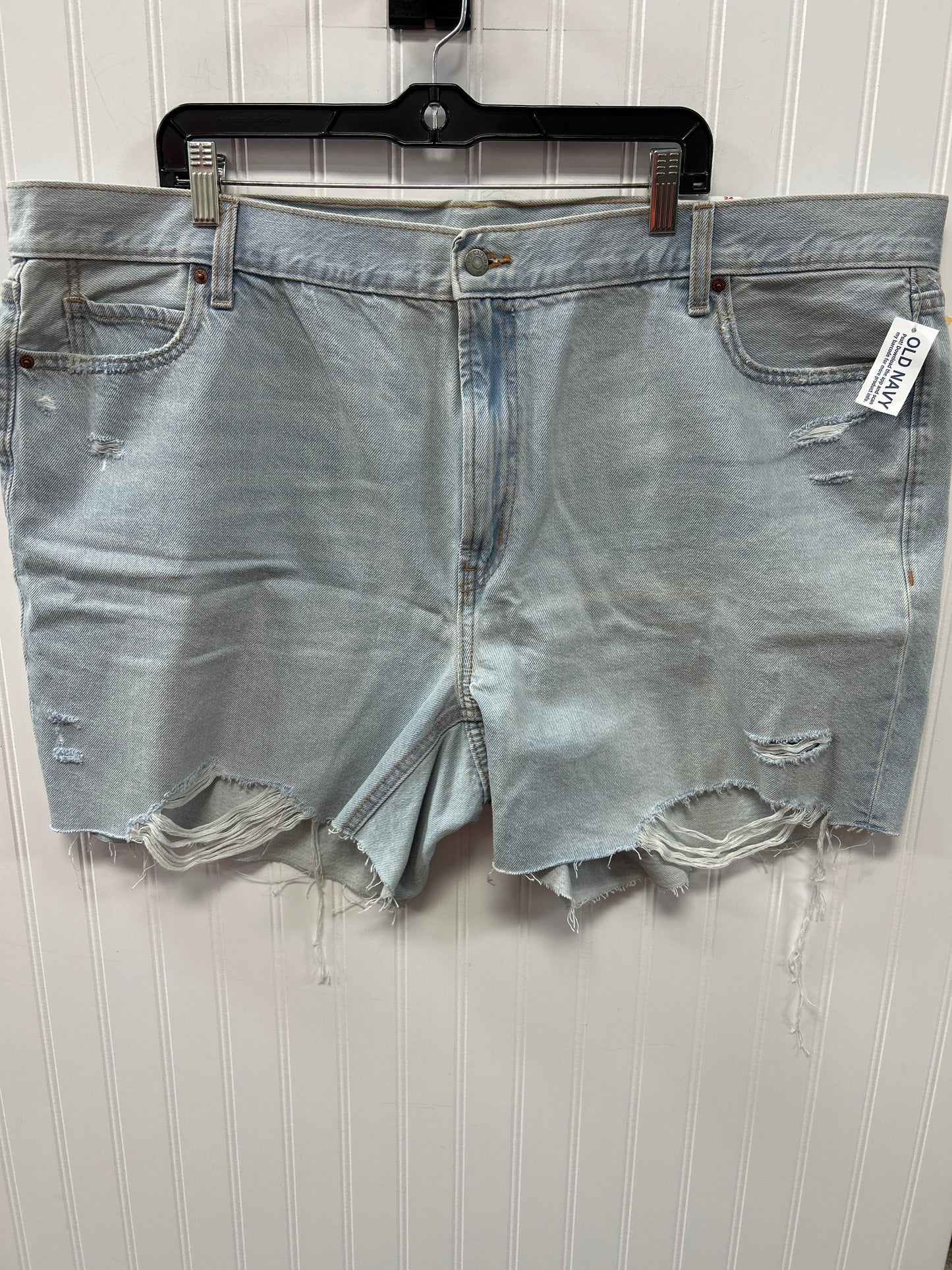 Shorts By Old Navy In Blue Denim, Size:24