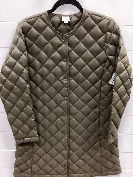Jacket Puffer & Quilted By J. Jill In Green, Size:Sp