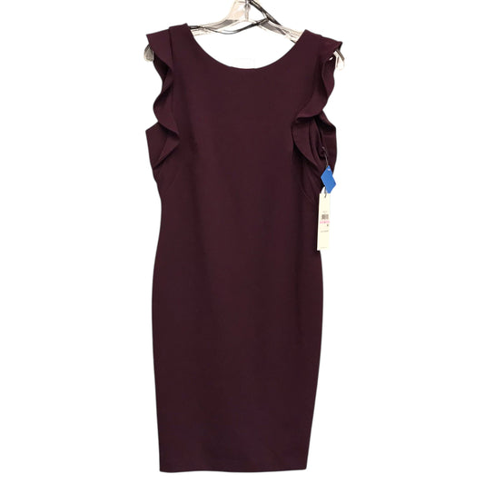 Dress Casual Short By Calvin Klein In Purple, Size:S