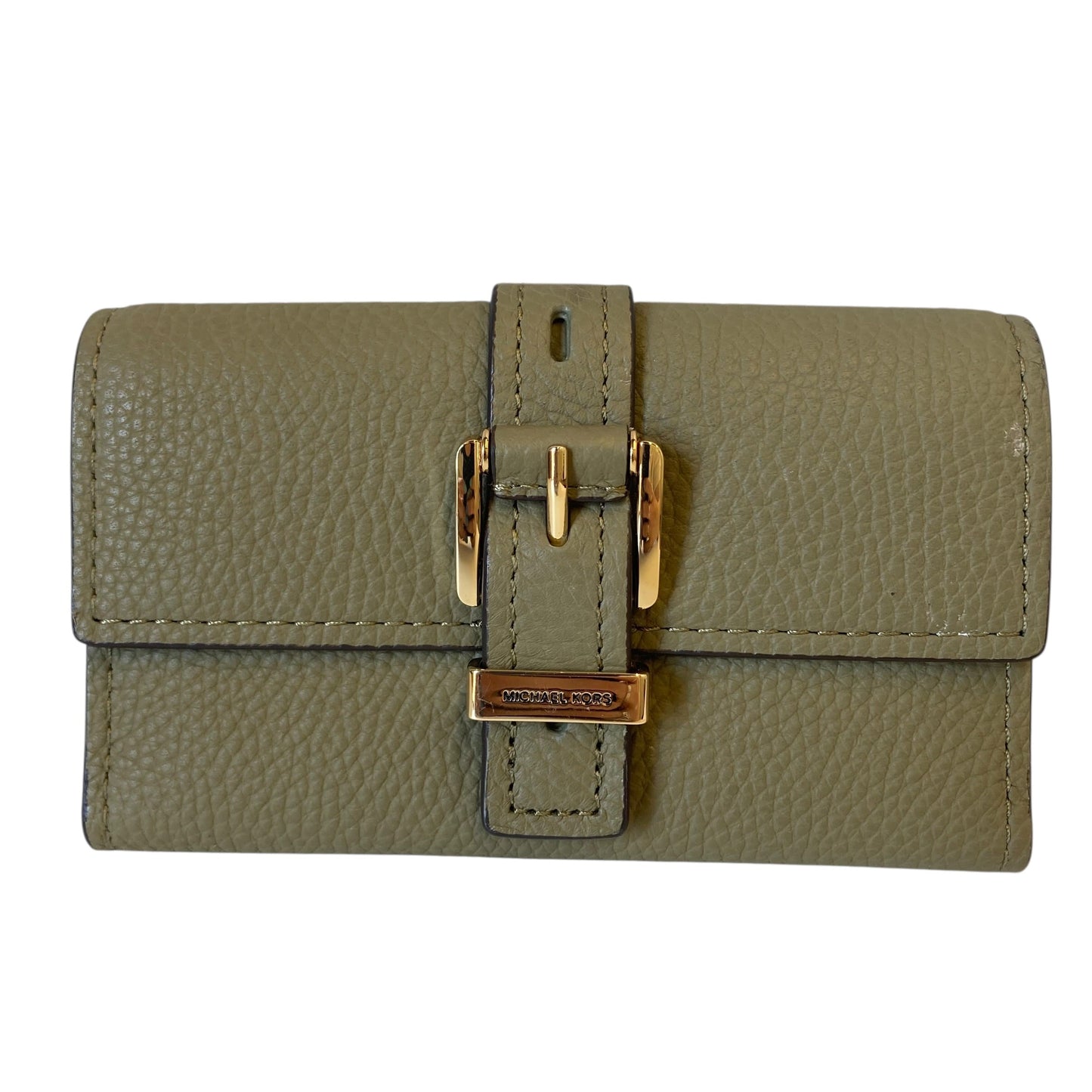 Wallet Designer By Michael Kors In Green, Size:Small
