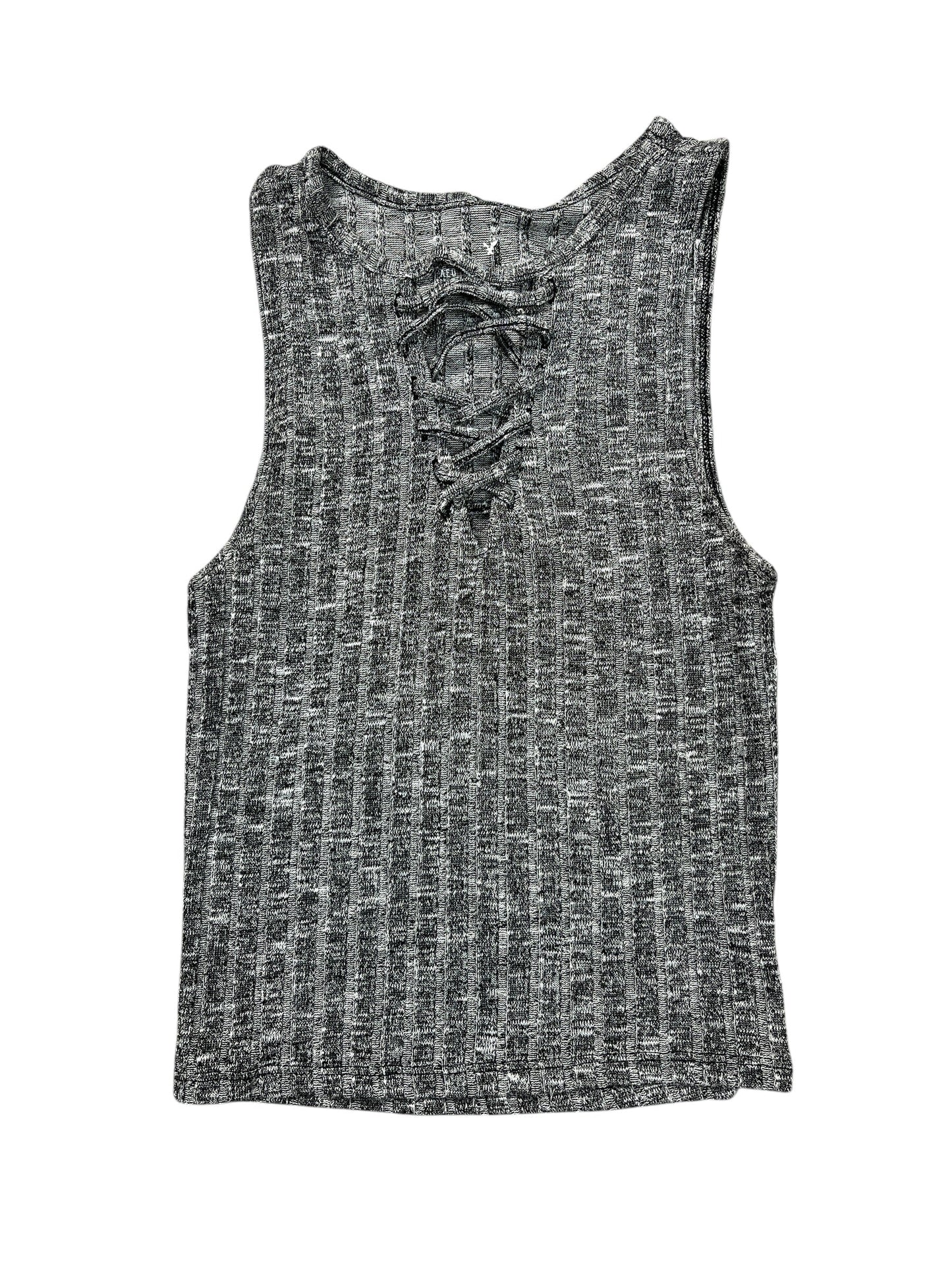 Tank Top By American Eagle In Grey, Size:Xs