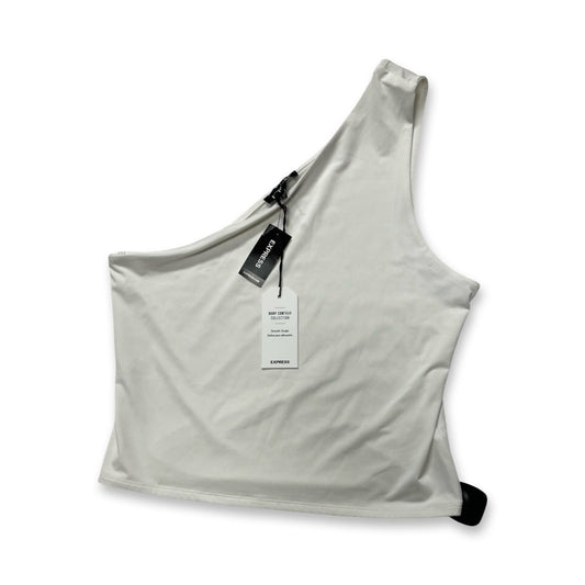 Top Sleeveless By Express In White, Size:L