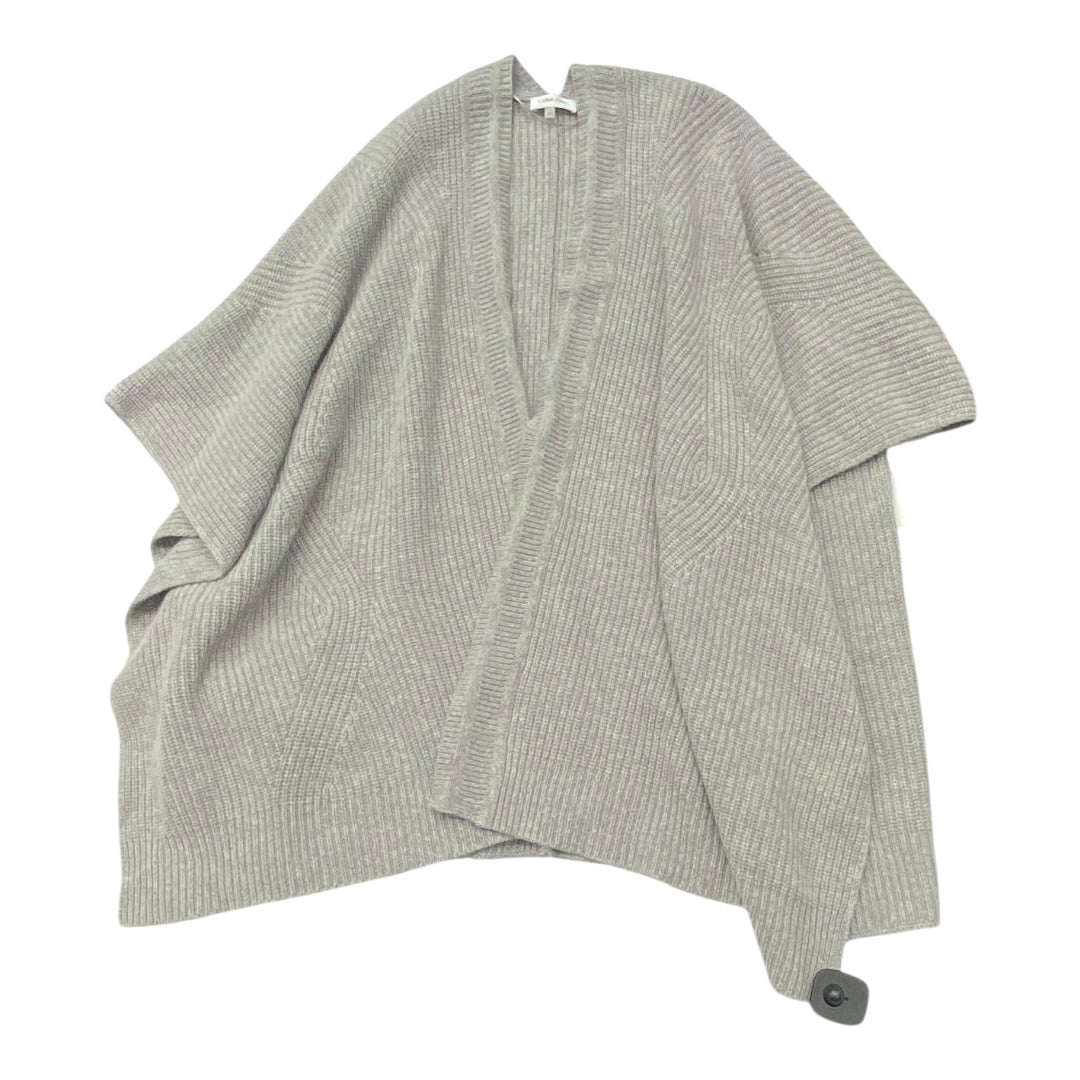 Shawl By Calvin Klein In Grey, Size:L
