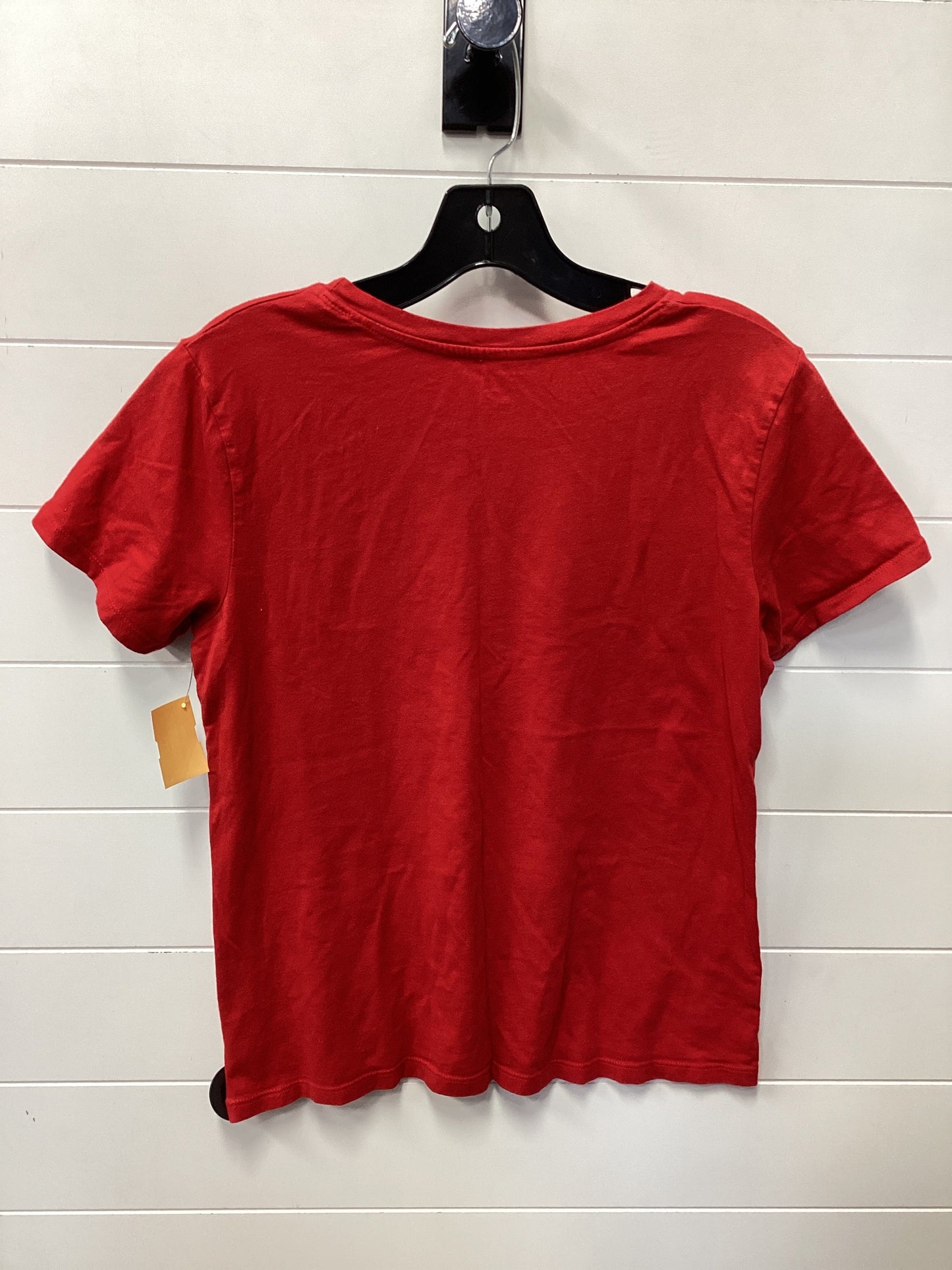 Top Ss By Tommy Hilfiger In Red, Size:S