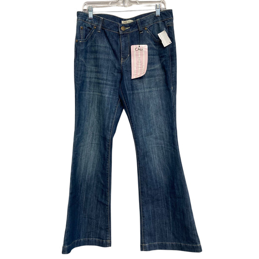 Jeans Boot Cut By Cabi In Blue Denim, Size:10