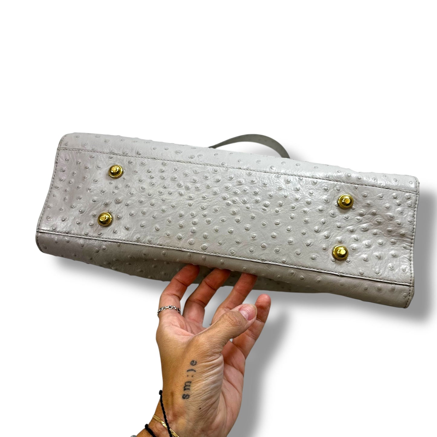Handbag Designer By Brahmin, Size: Medium