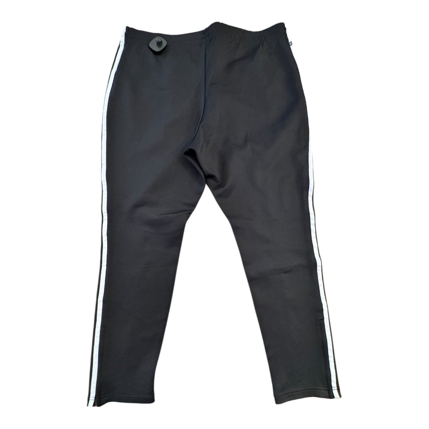 Athletic Pants By Adidas In Black & White, Size:2X
