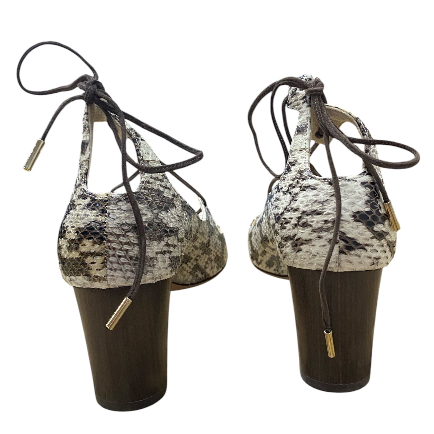 Shoes Luxury Designer By Jimmy Choo In Animal Print, Size:9