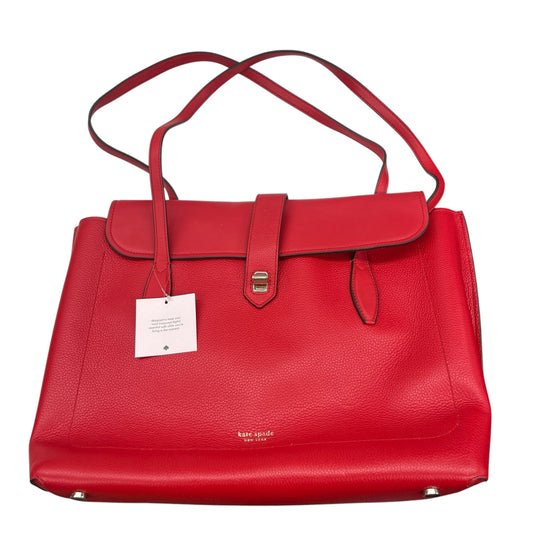 Handbag Designer By Kate Spade In Red, Size:Large