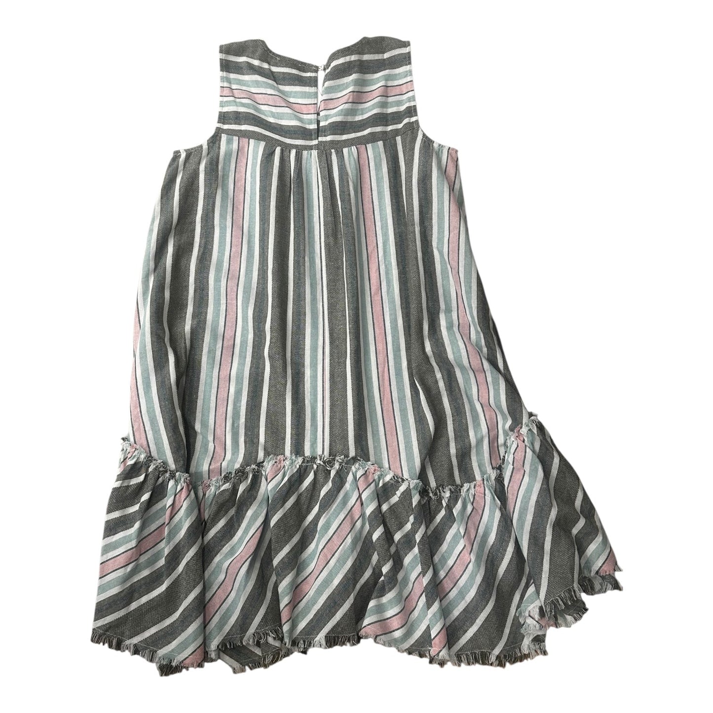 Dress Casual Midi By Gigio In Striped Pattern, Size:M