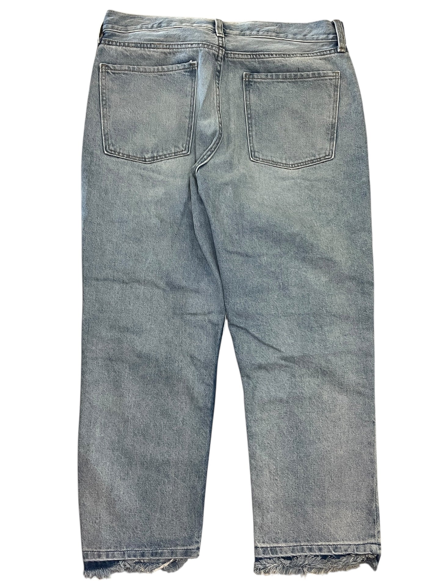 Jeans Straight By Old Navy In Blue Denim, Size:12