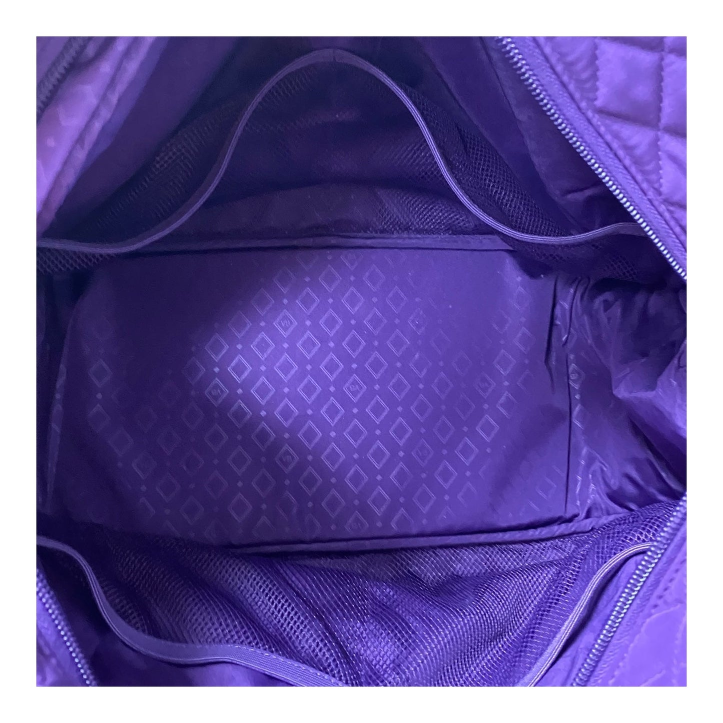 Duffle And Weekender By Vera Bradley In Purple, Size:Medium