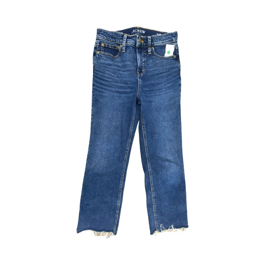 Jeans Boot Cut By J. Crew In Blue, Size:0P