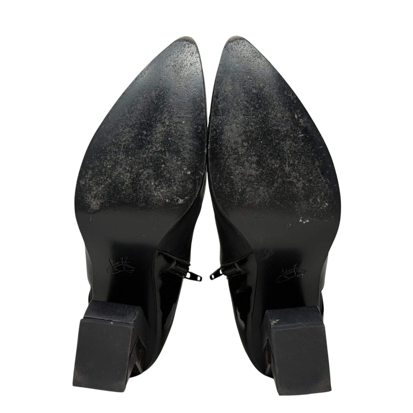 Slash Angular Ankle Boots By John Fluvog In Black, Size: 8