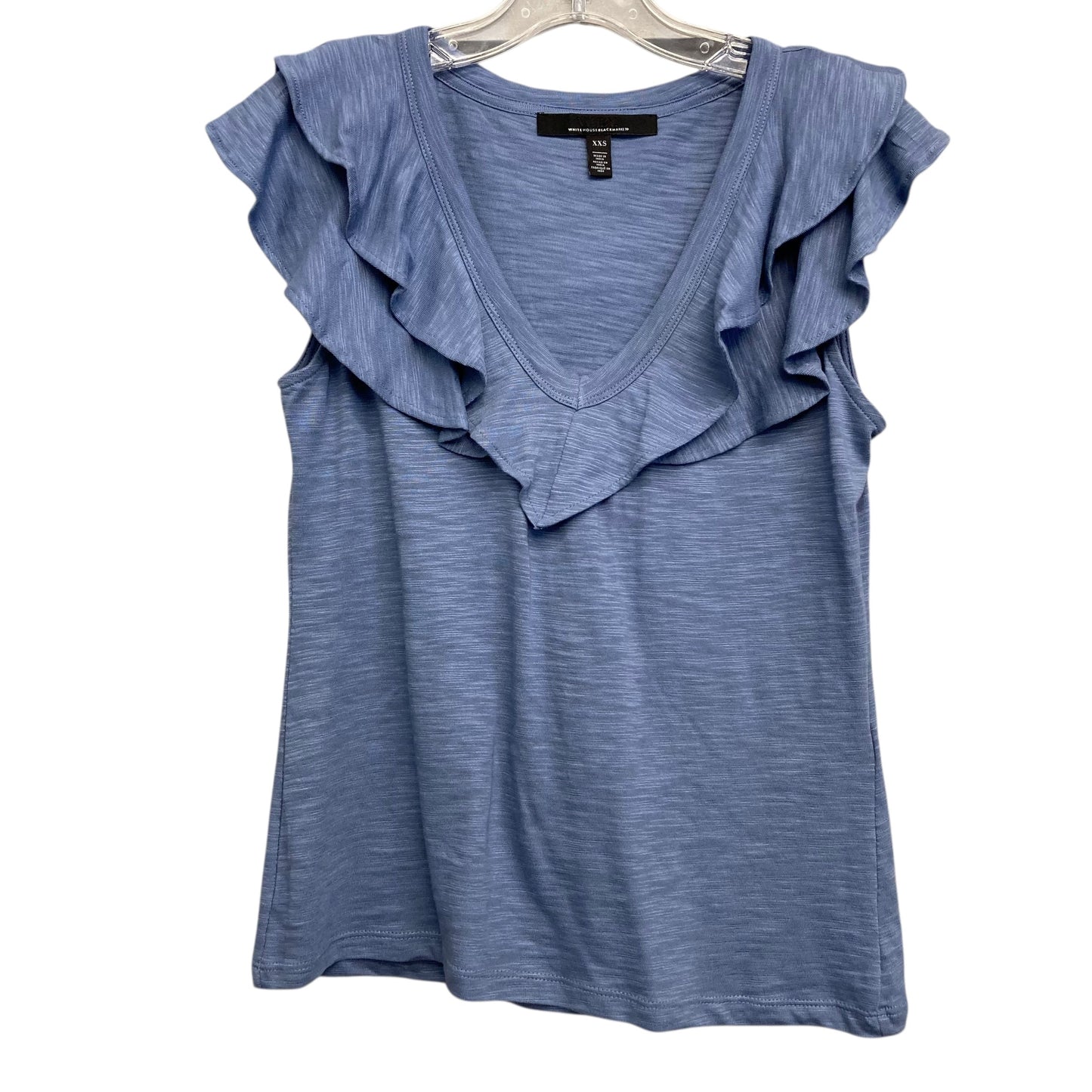 Top Sleeveless By White House Black Market In Blue, Size:Xxs