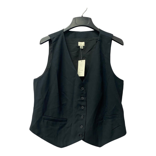Vest Other By A New Day In Black, Size:2X