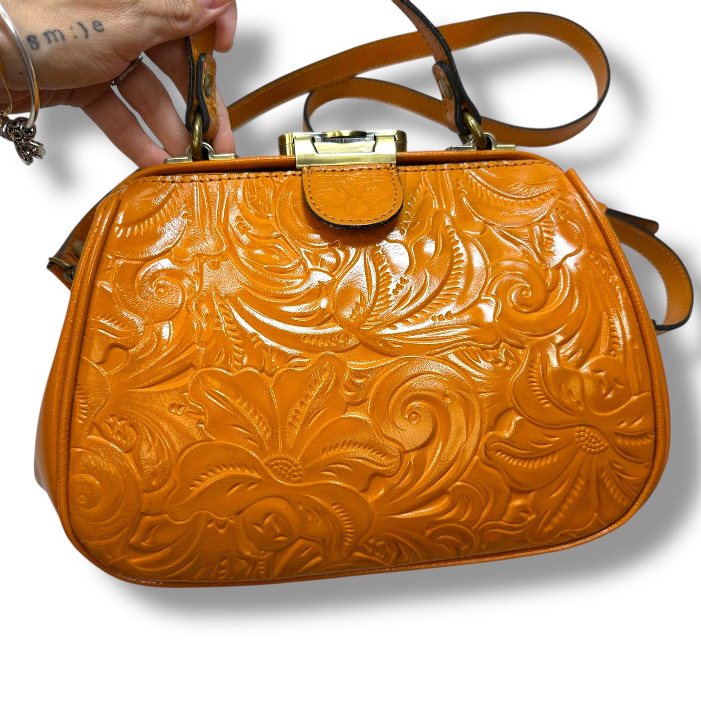 Crossbody Designer By Patricia Nash, Size: Medium