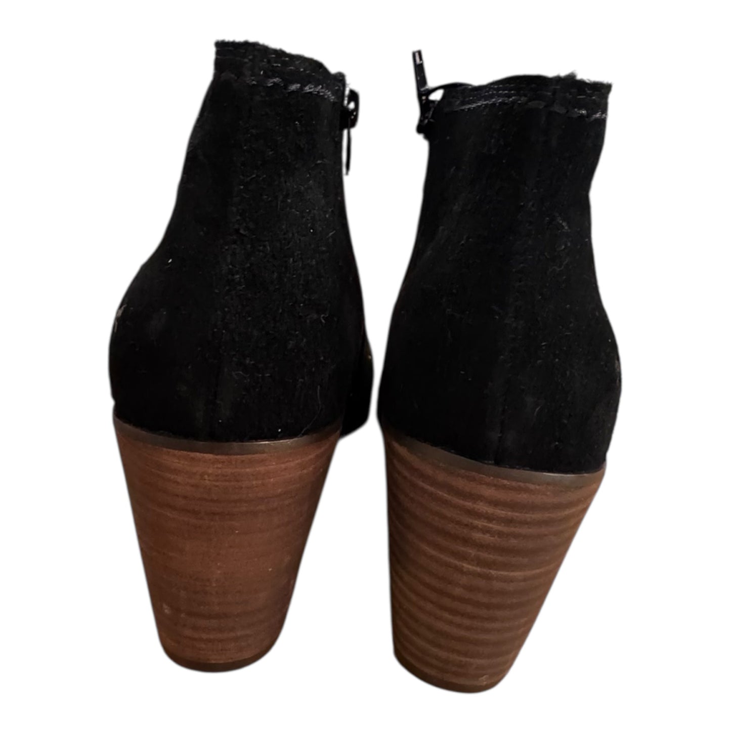 Boots Ankle Heels By Lucky Brand In Black, Size:8.5