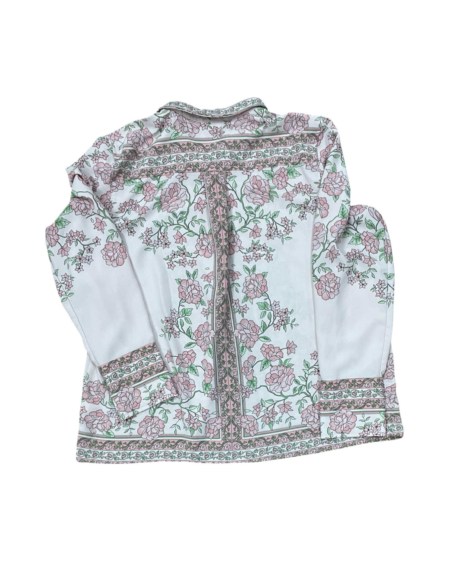 Blouse Ls By Cupcakes And Cashmere In Pink, Size:M