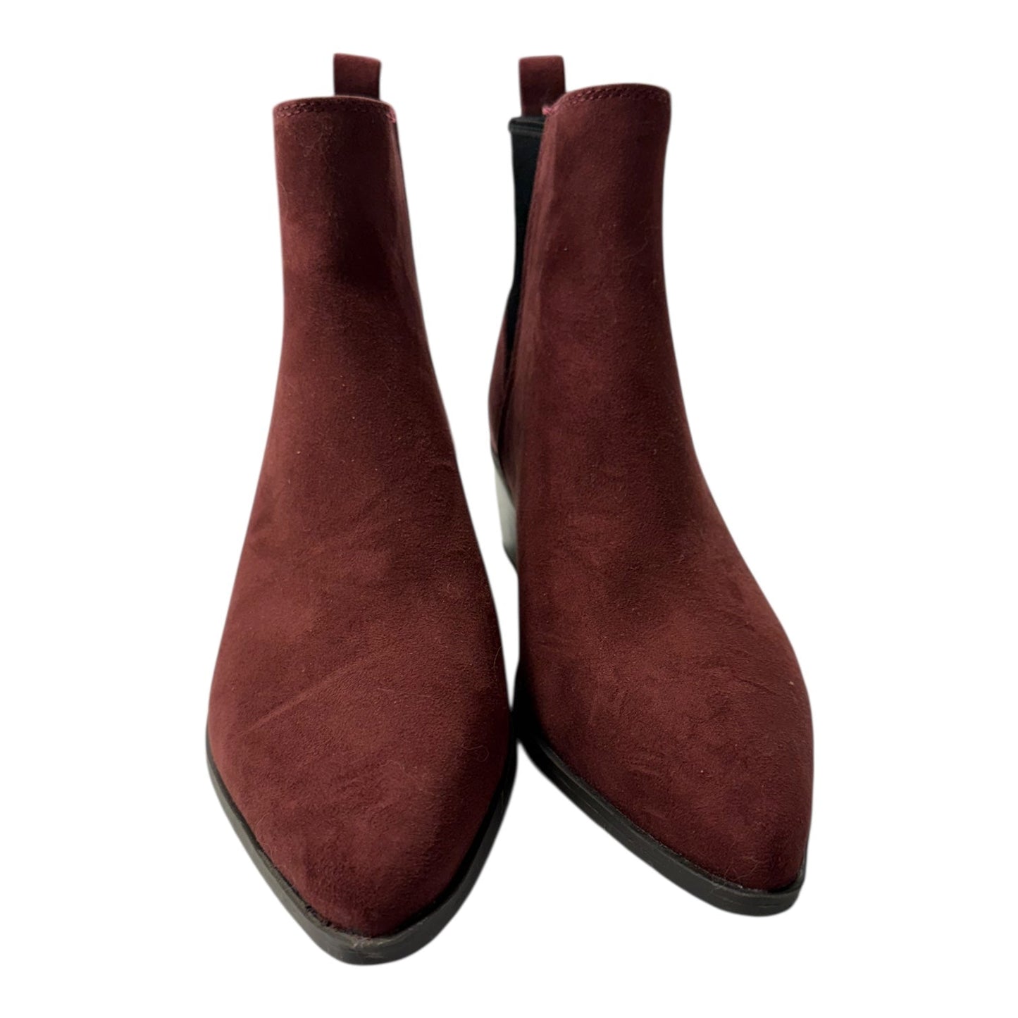 Boots Ankle Flats By A New Day In Red, Size:7.5