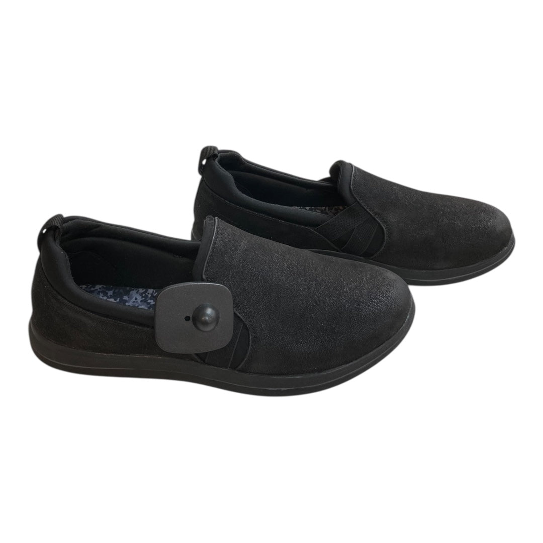 Shoes Flats By Clarks In Black, Size:8
