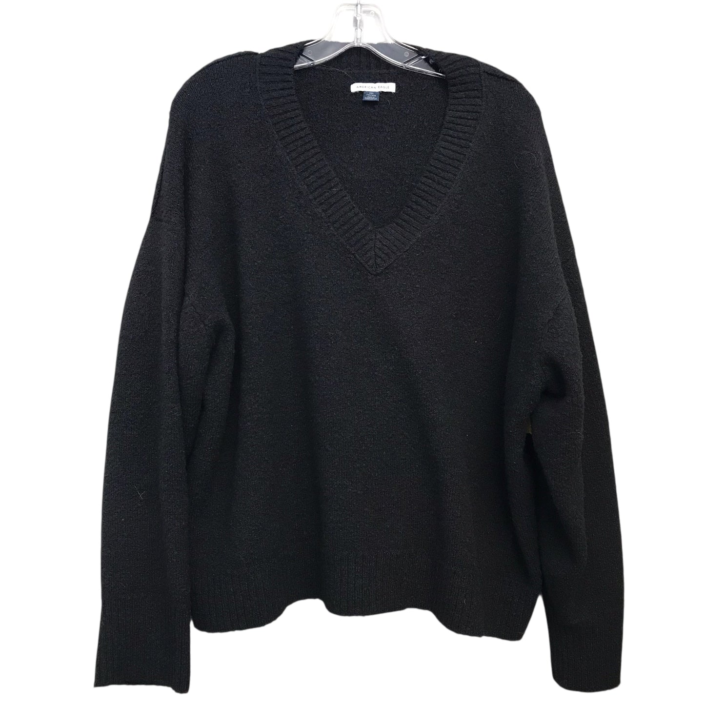 Sweater By American Eagle In Black, Size:1X