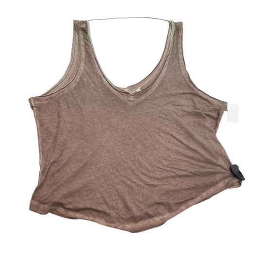 Top Sleeveless By Free People In Brown, Size:S