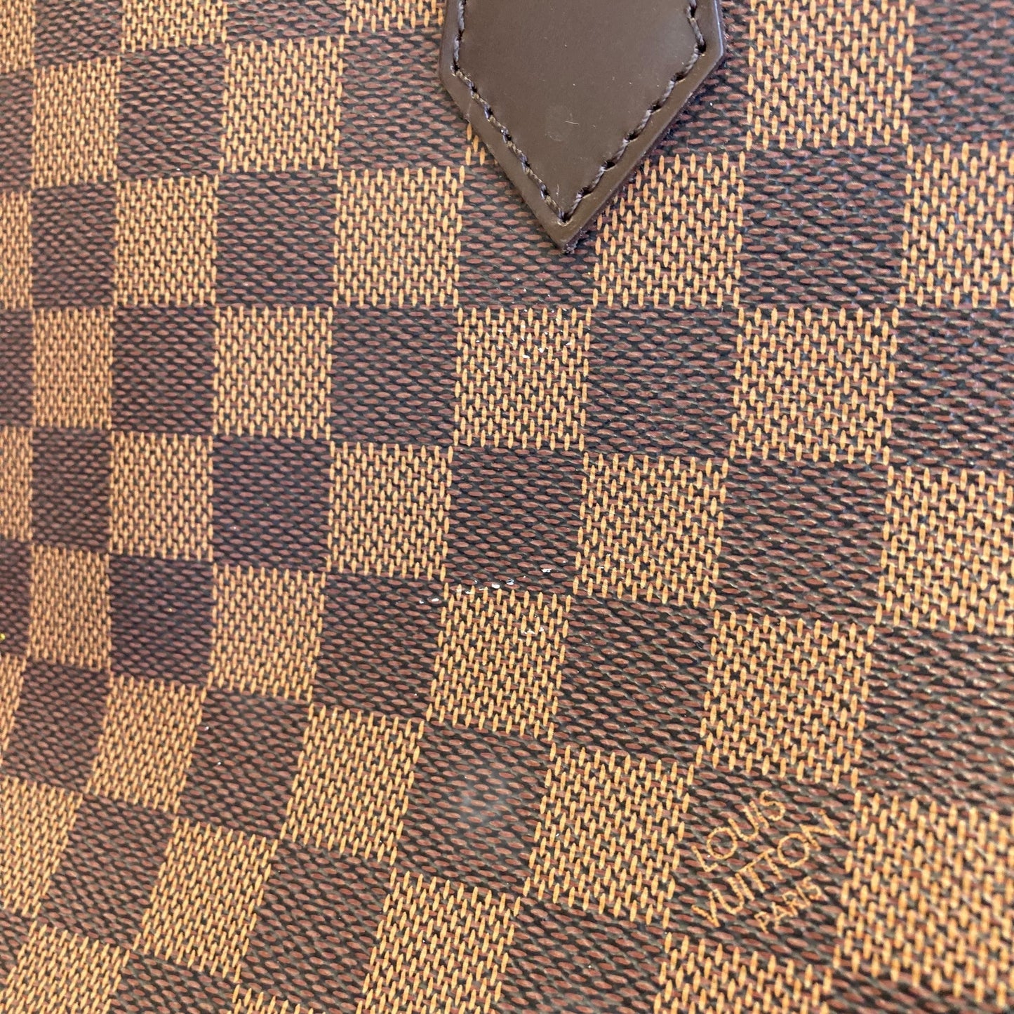 Handbag Luxury Designer By Louis Vuitton In Brown, Size:Medium