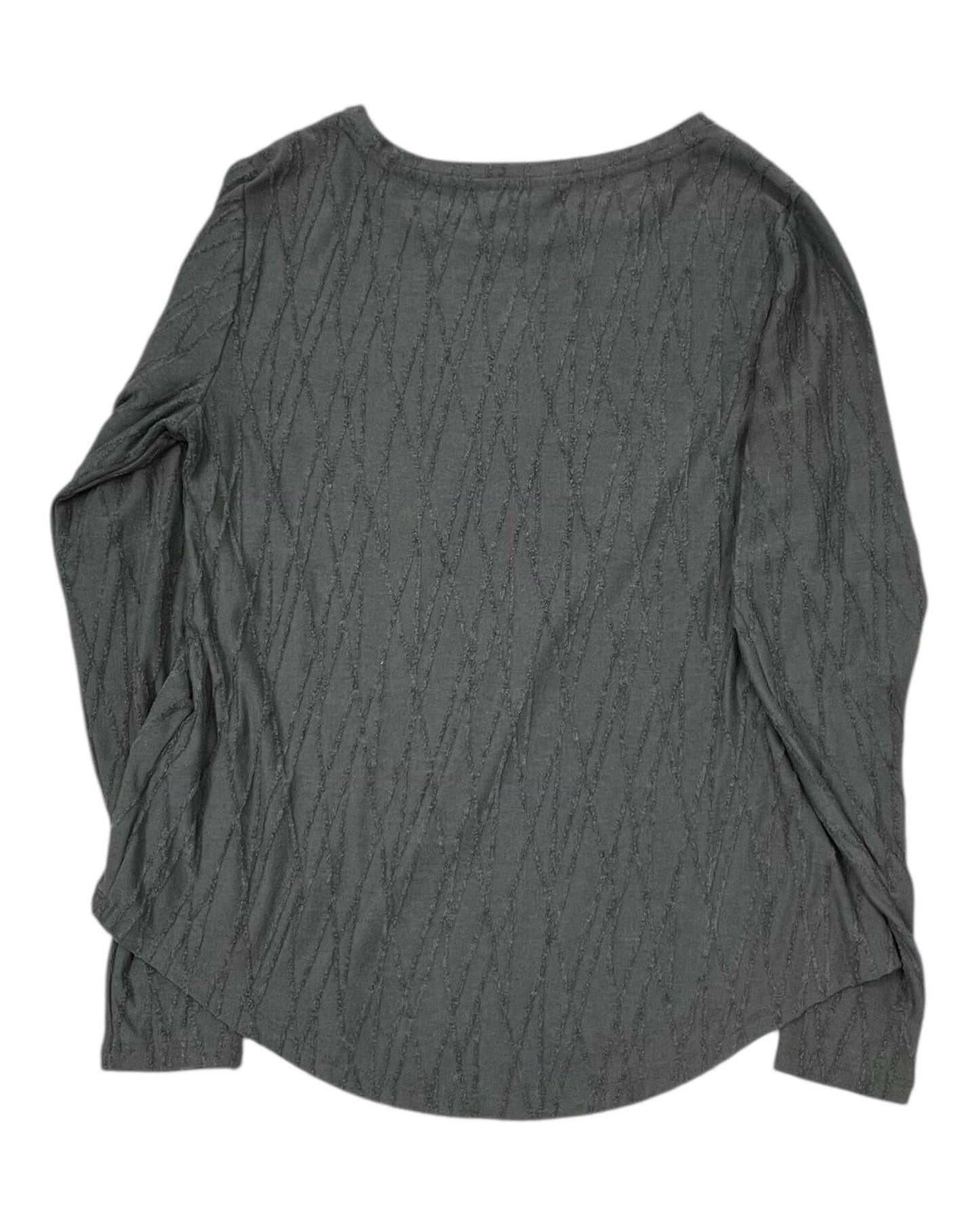 Top Ls By Simply Vera In Green, Size:M