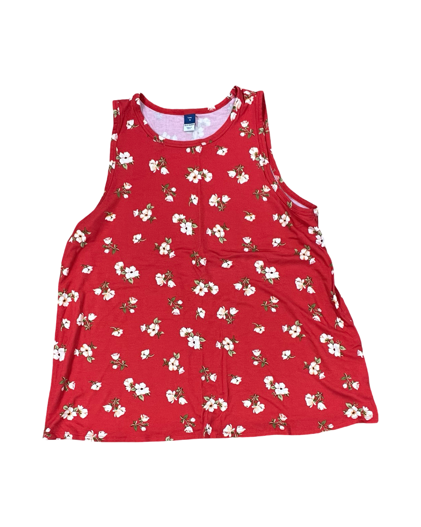 Tank Top By Old Navy In Red, Size:M