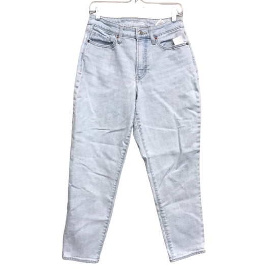 Jeans Straight By Old Navy In Blue Denim, Size:8