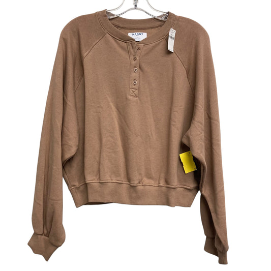 Top Ls By Old Navy In Tan, Size:L
