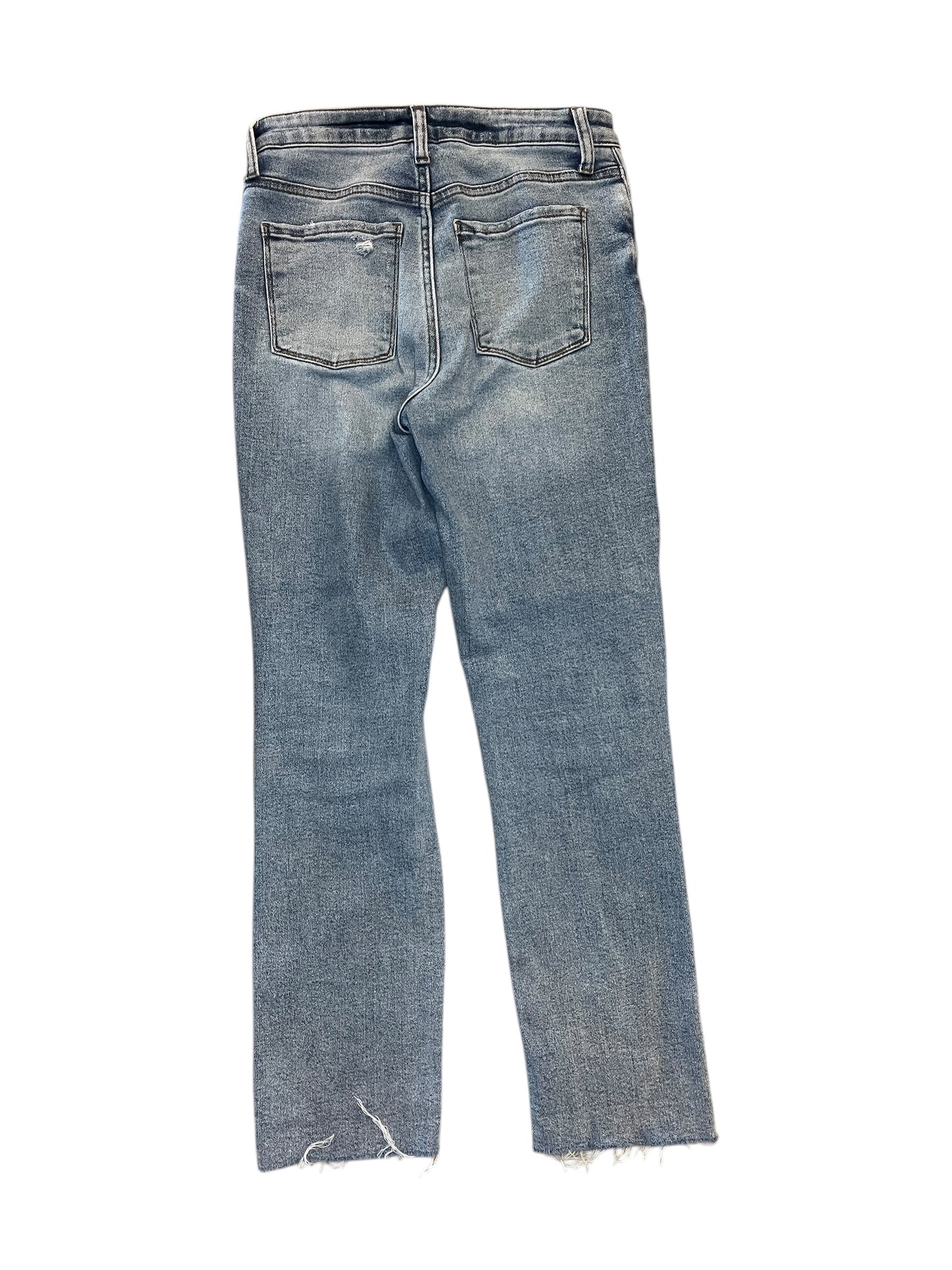 Jeans Straight By Evereve In Blue Denim, Size:2
