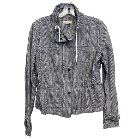Jacket Other By Loft In Striped Pattern, Size:Xs