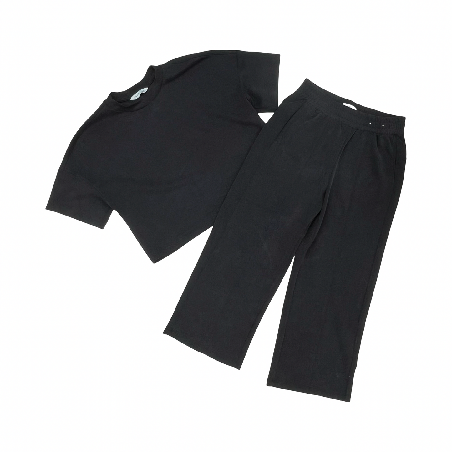 Lounge Set Pants By Flx In Black, Size:M