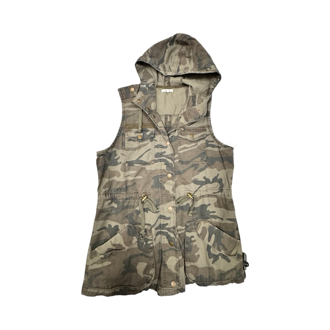 Vest Other By Maurices In Camouflage Print, Size:L