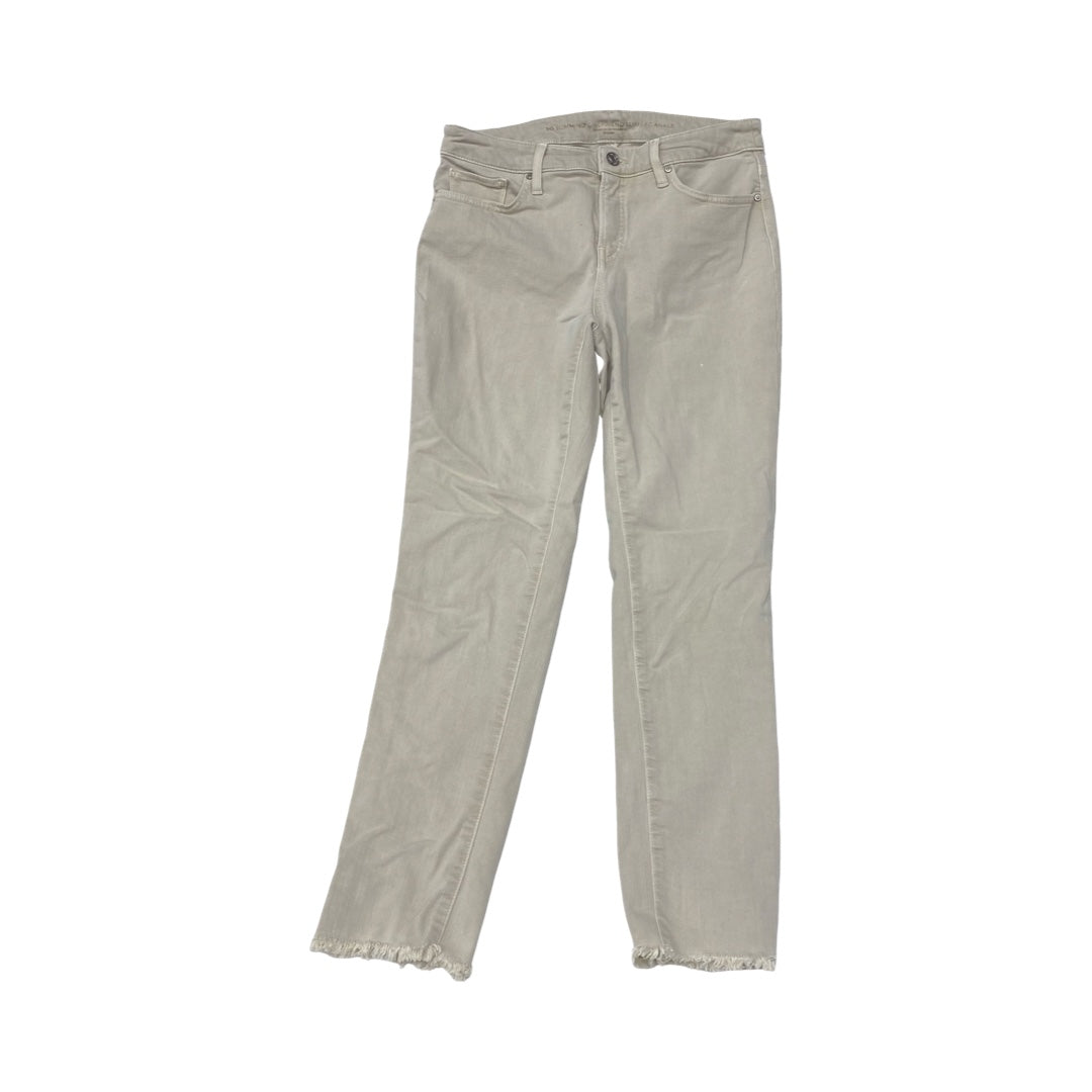 Jeans Straight By Chicos In Brown Denim, Size:4