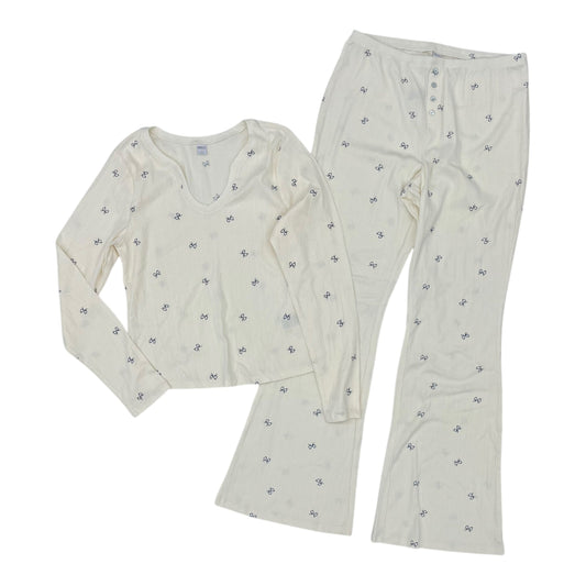 Pajamas 2Pc By Old Navy In Cream, Size:L
