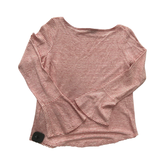 Top Ls By Lauren By Ralph Lauren In Red & White, Size:M
