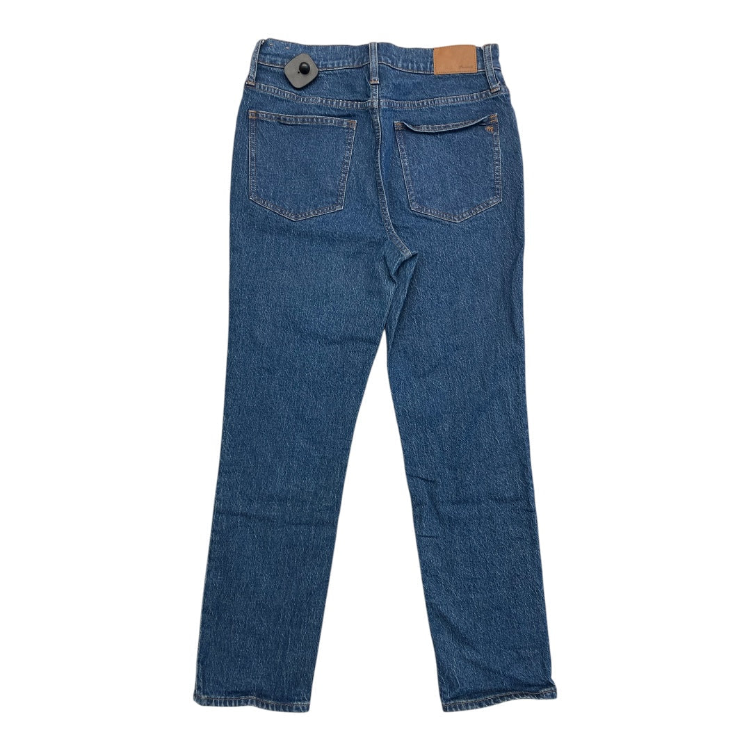 Jeans Straight By Madewell In Blue Denim, Size:6