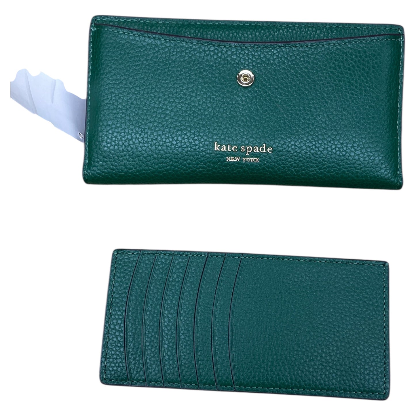 Wallet Designer By Kate Spade In Green, Size:Medium