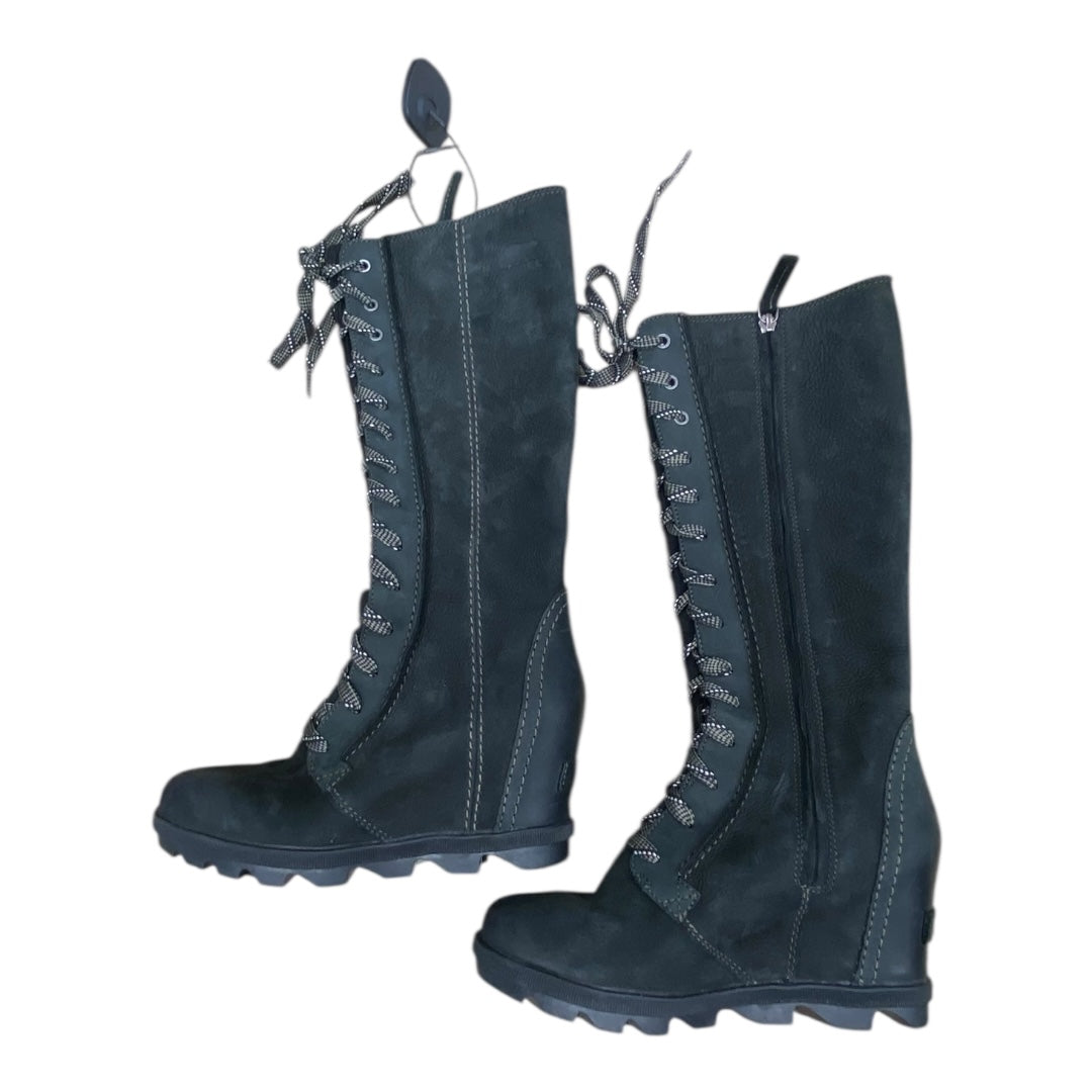 Boots Designer By Sorel In Black, Size:6.5
