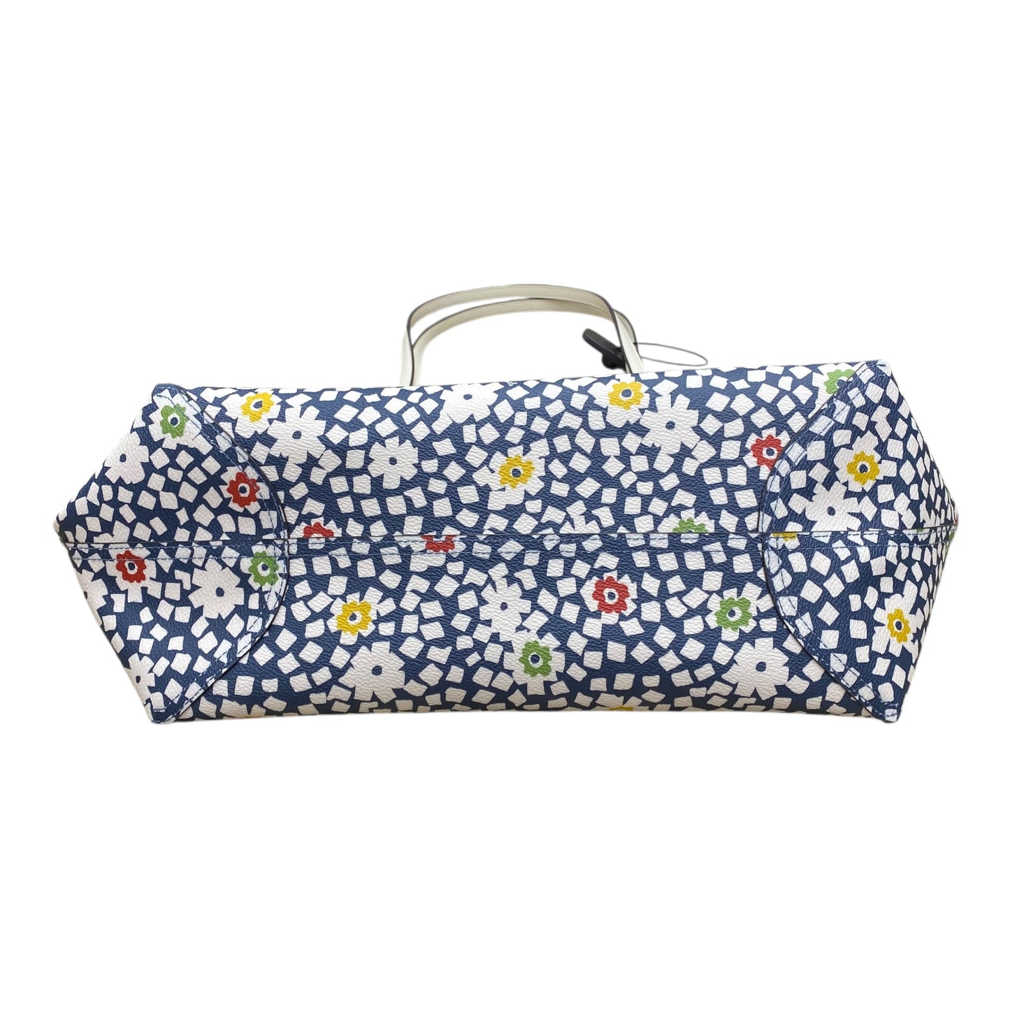 Handbag Designer By Coach In Floral Print, Size:Large