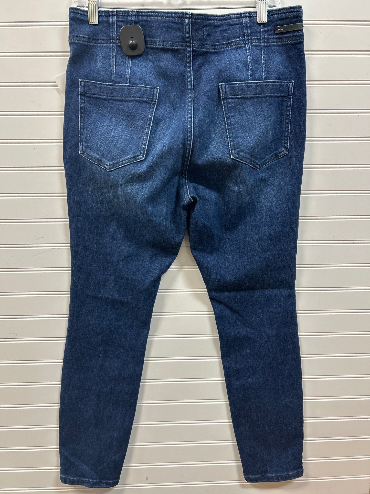 Jeans Skinny By Anthropologie In Blue Denim, Size:10
