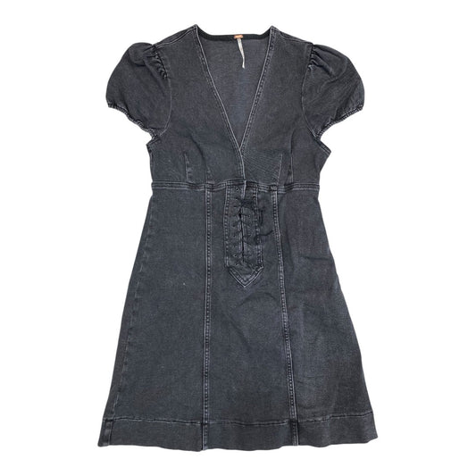 Dress Casual Short By Free People In Black Denim, Size:4