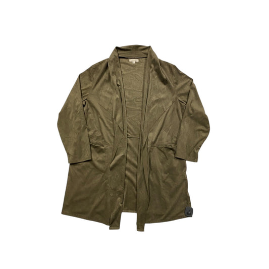 Blazer By Max Studio In Green, Size:1X