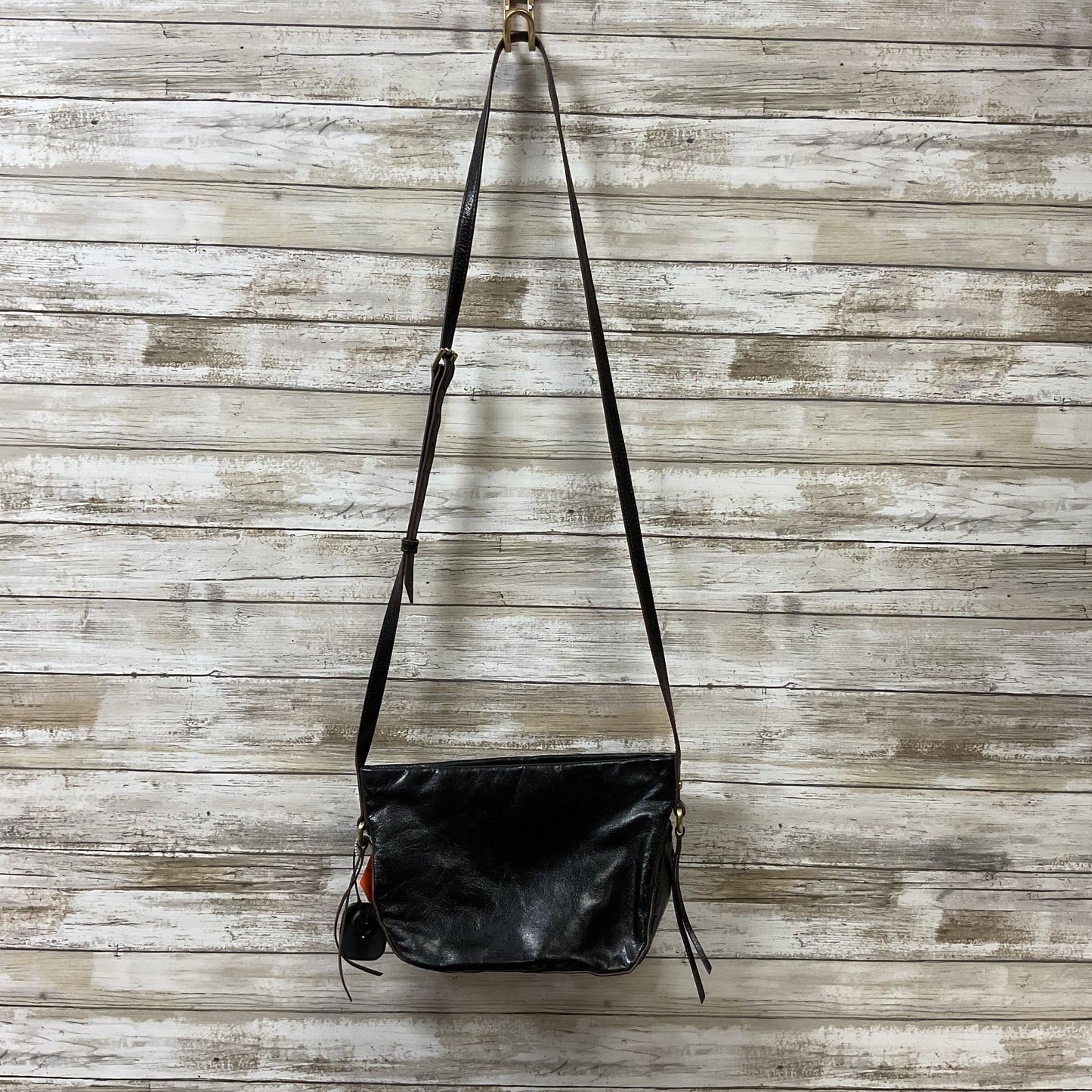 Crossbody Leather By Hobo Intl In Black, Size:Small