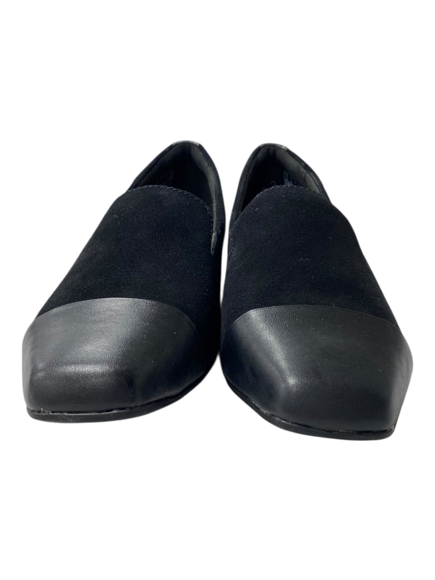 Shoes Flats By Clarks In Black, Size:7.5
