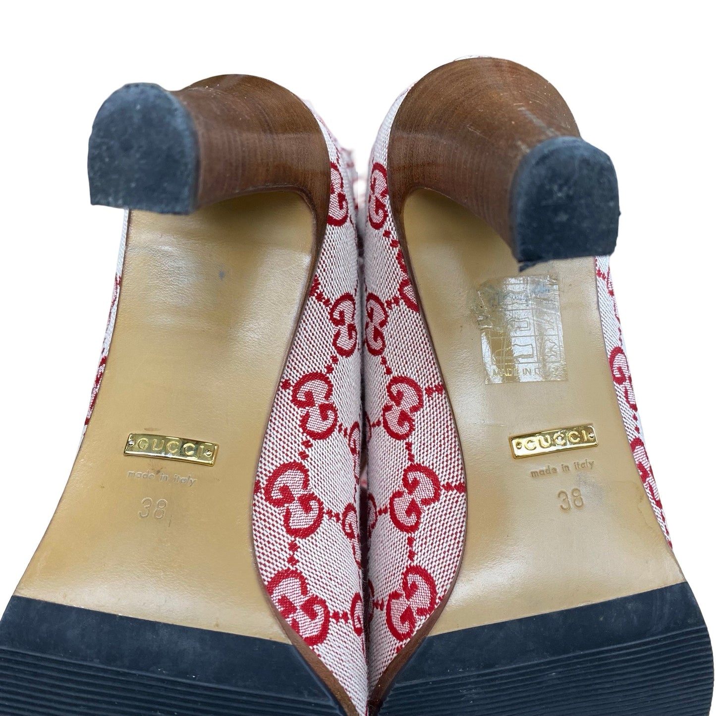 Boots Luxury Designer By Gucci In Multi, Size:8 (eu38)