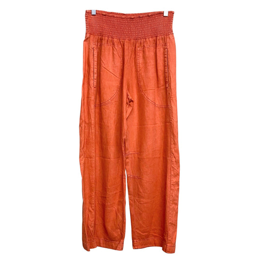 Pants Cropped By Pilcro In Orange, Size:0